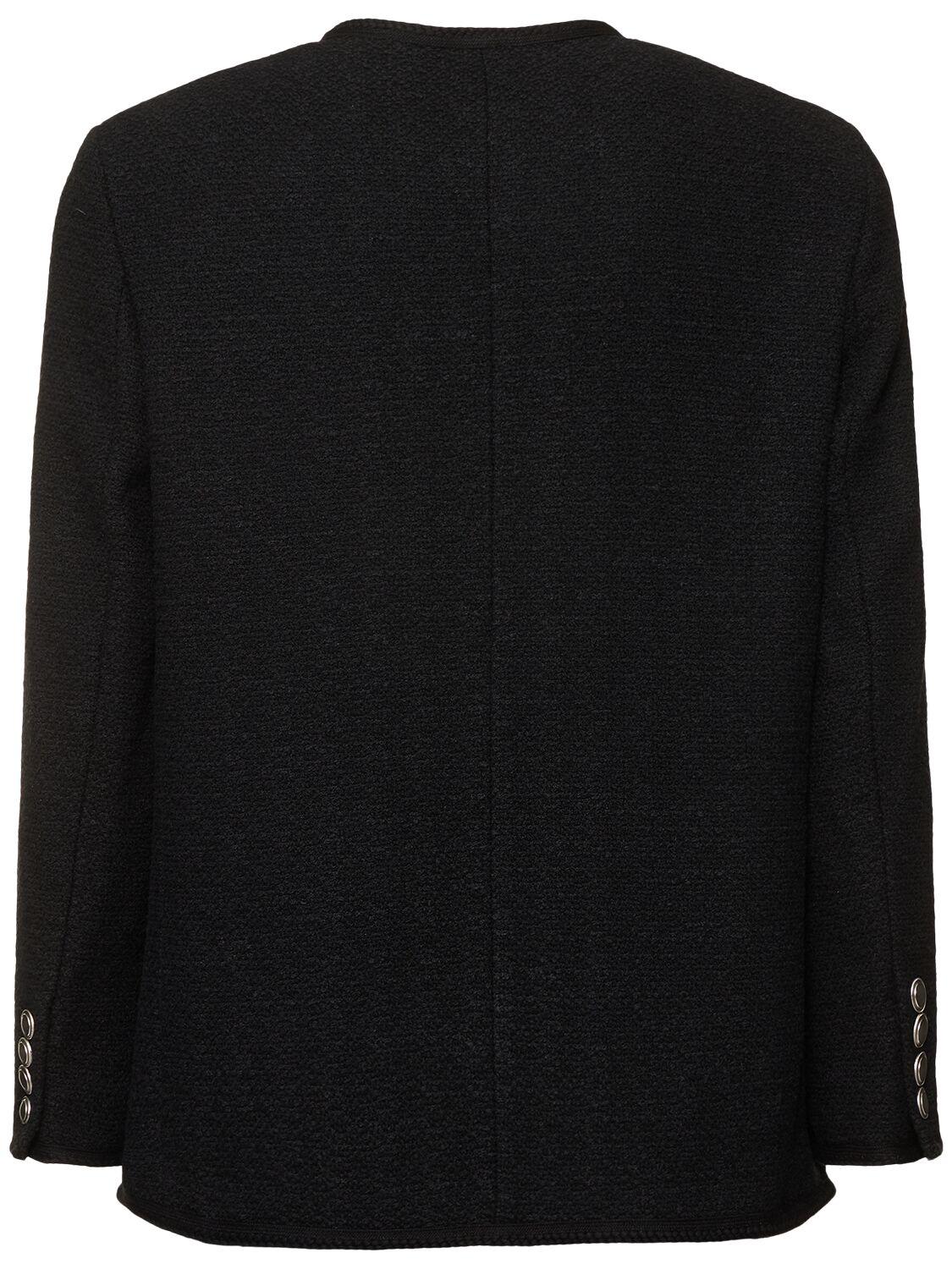 ★Dunst★ VOLUME TWEED JACKET BLACK_UDJA3C206BK DUNST