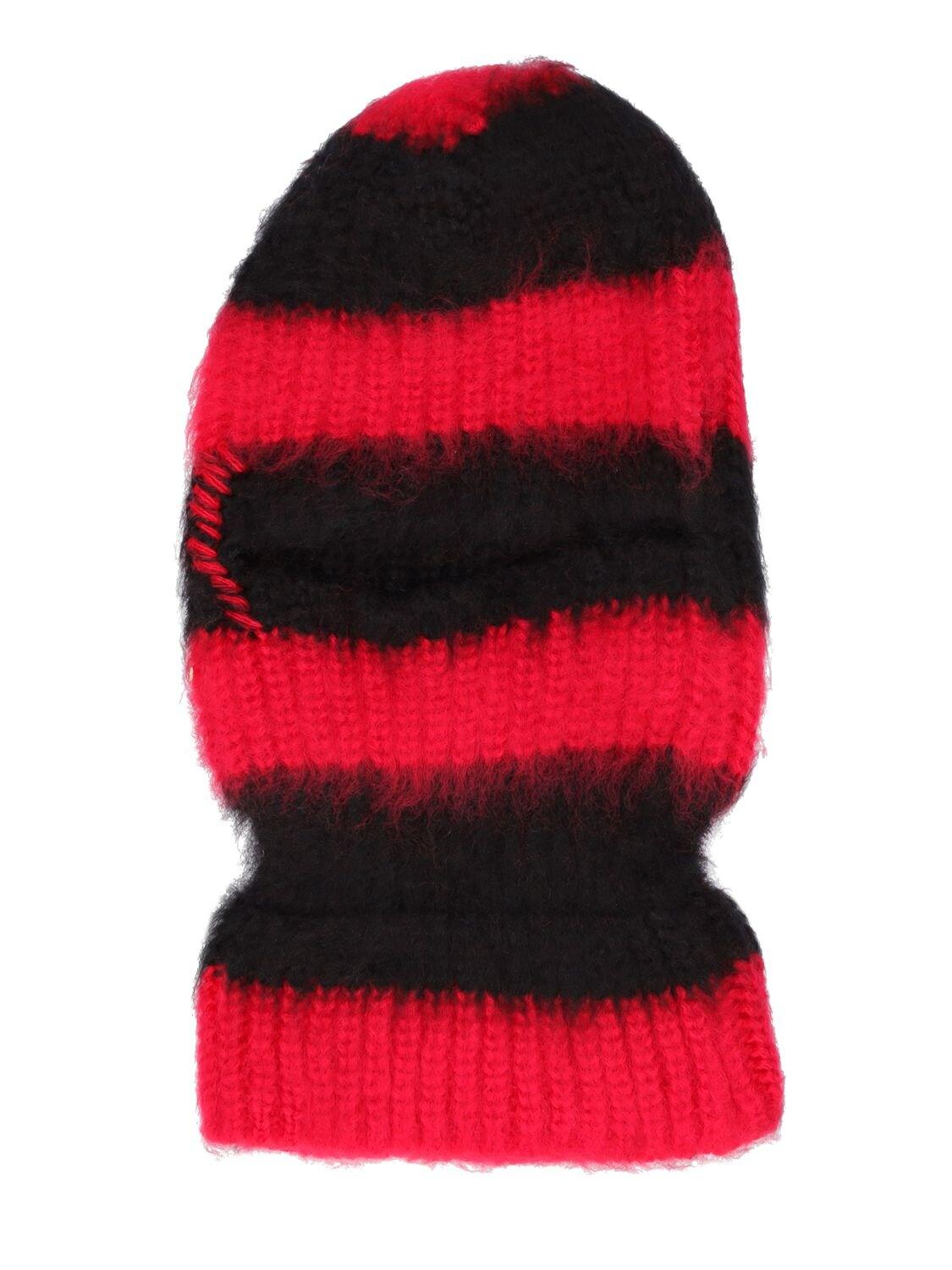 Jaded London Striped Tech Knit Balaclava in Red for Men Lyst UK