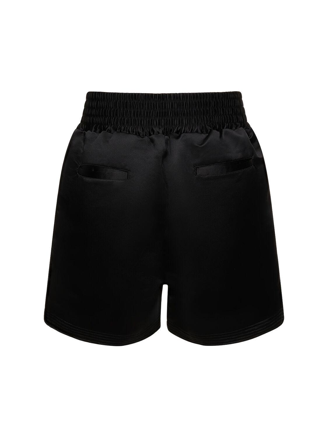 Saint Michael Saint Techno Printed Shorts in Black for Men