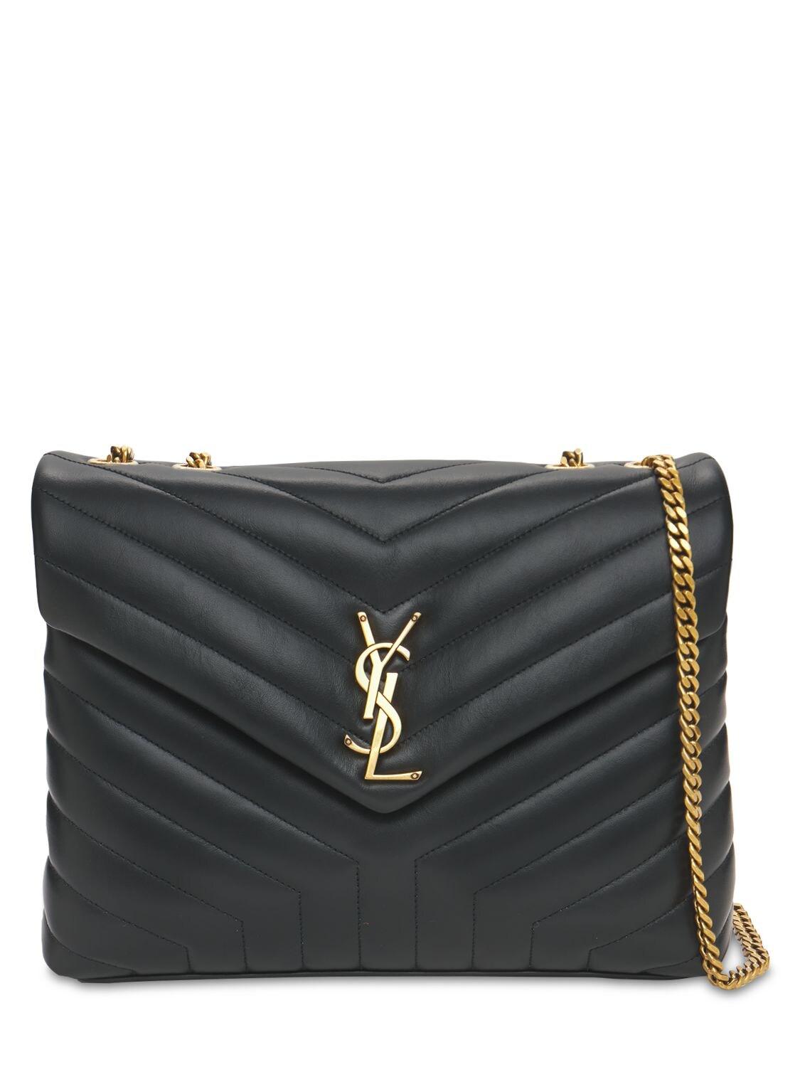 ysl black and gold bolsa