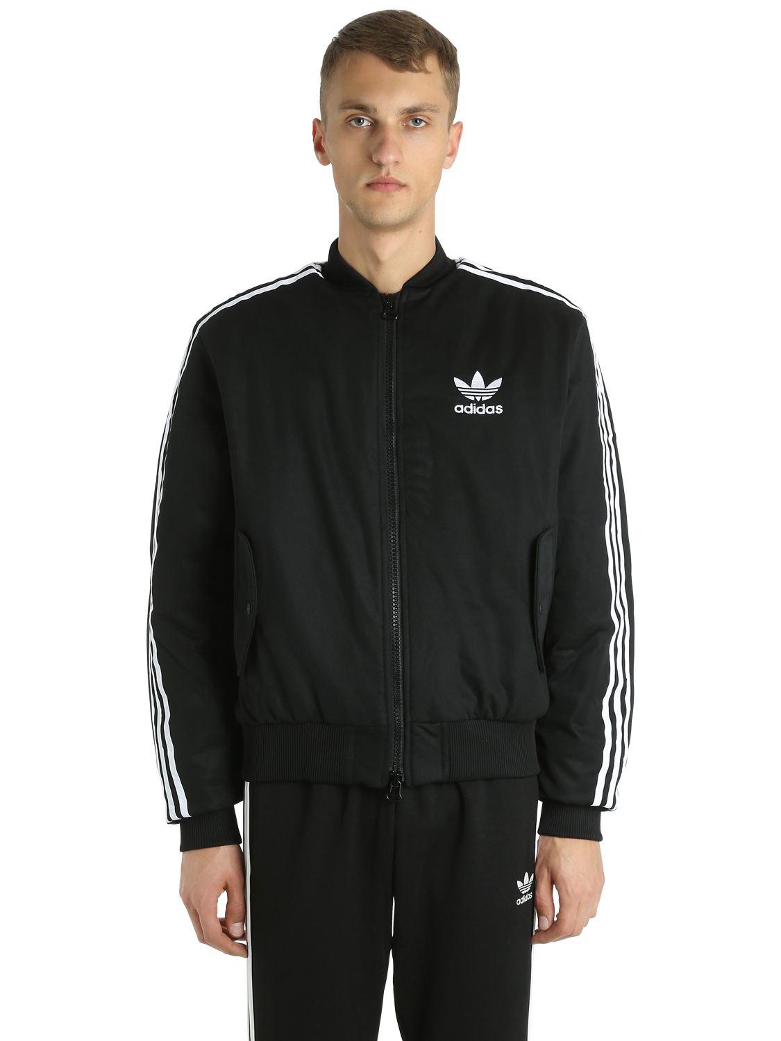 adidas Originals Synthetic Ma1 Padded Jacket in Black for Men - Lyst