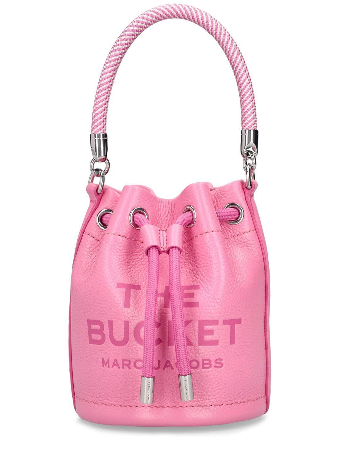 Marc Jacobs The Micro Leather Bucket Bag in Pink Lyst