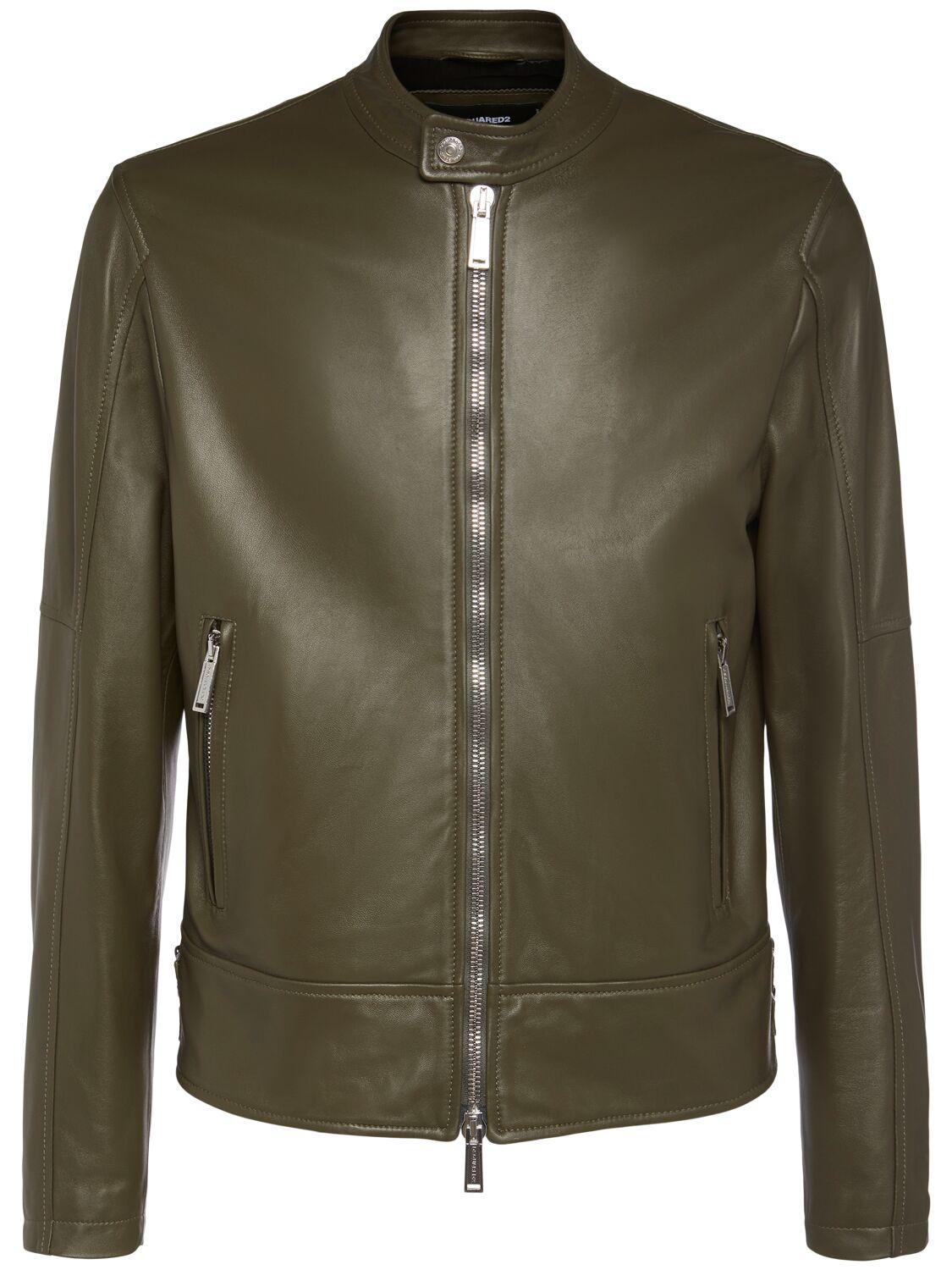 DSquared² Leather jackets for Men | Online Sale up to 56 DSquared² Leather jackets for Men | Online Sale up to 56