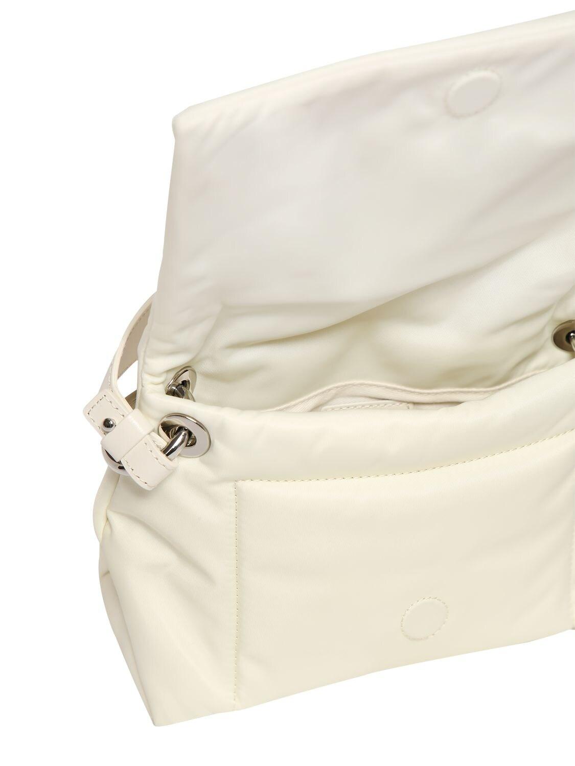 Ganni Small Pillow Flap Shoulder Bag in Natural | Lyst UK Ganni Small Pillow Flap Shoulder Bag in Natural | Lyst UK