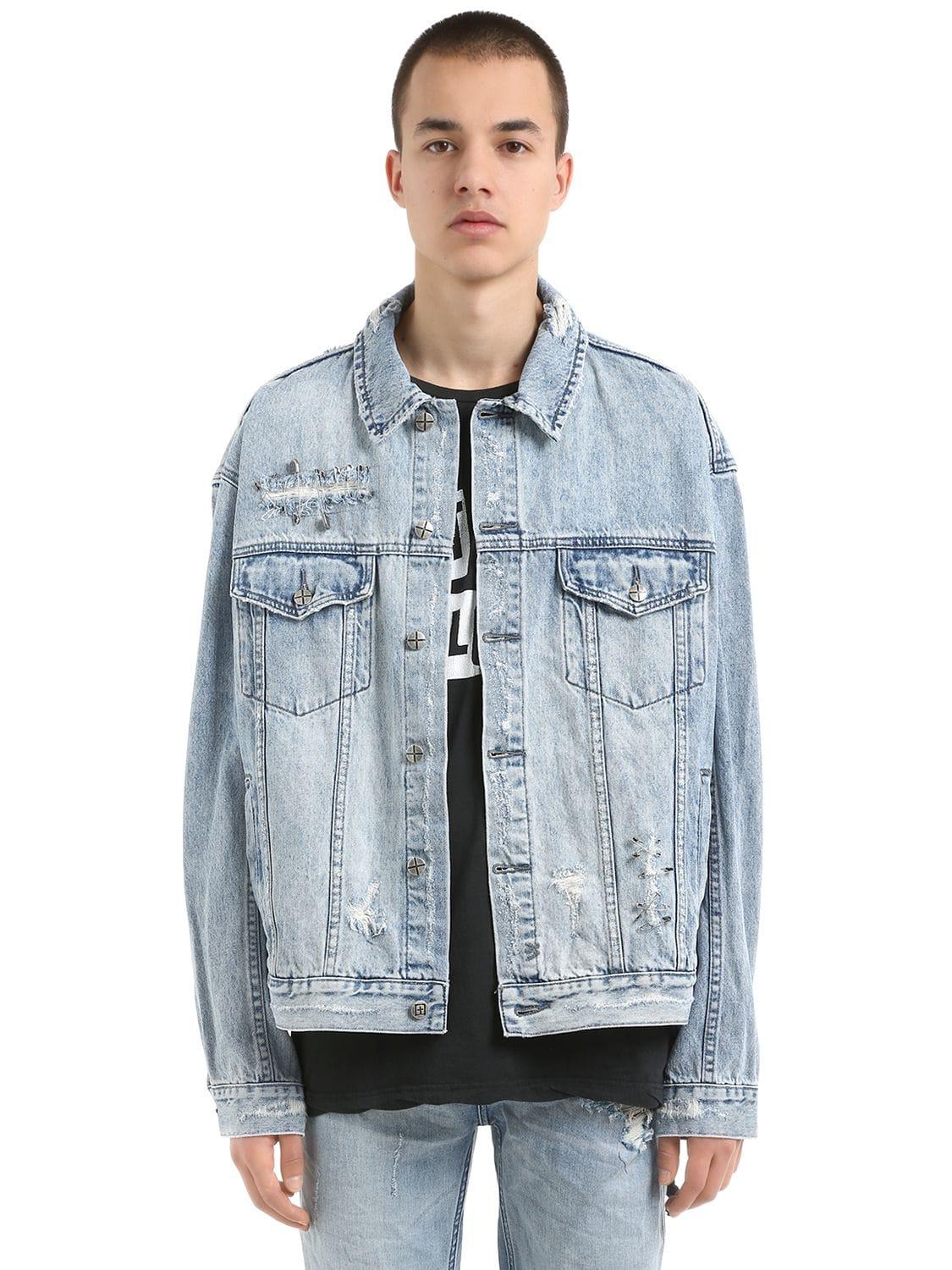 ksubi distressed denim jacket