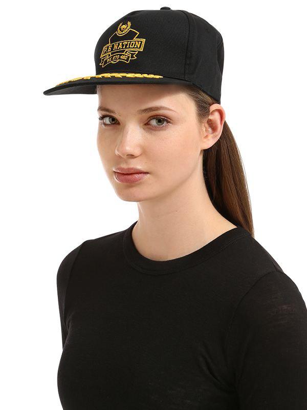 P E Nation Wild Pitch Cotton Baseball Hat In Black Lyst