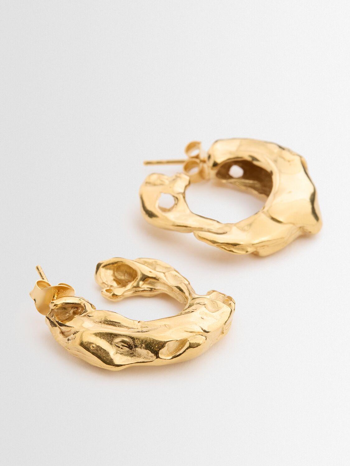 【関税込み】Simuero Lume ピアス SIMUERO Lume フープピアス メタリック | Lyst