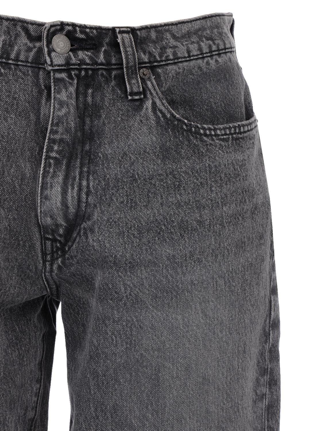 Levi's 562 Loose Taper Adjustable Denim Jeans in Black for Men | Lyst