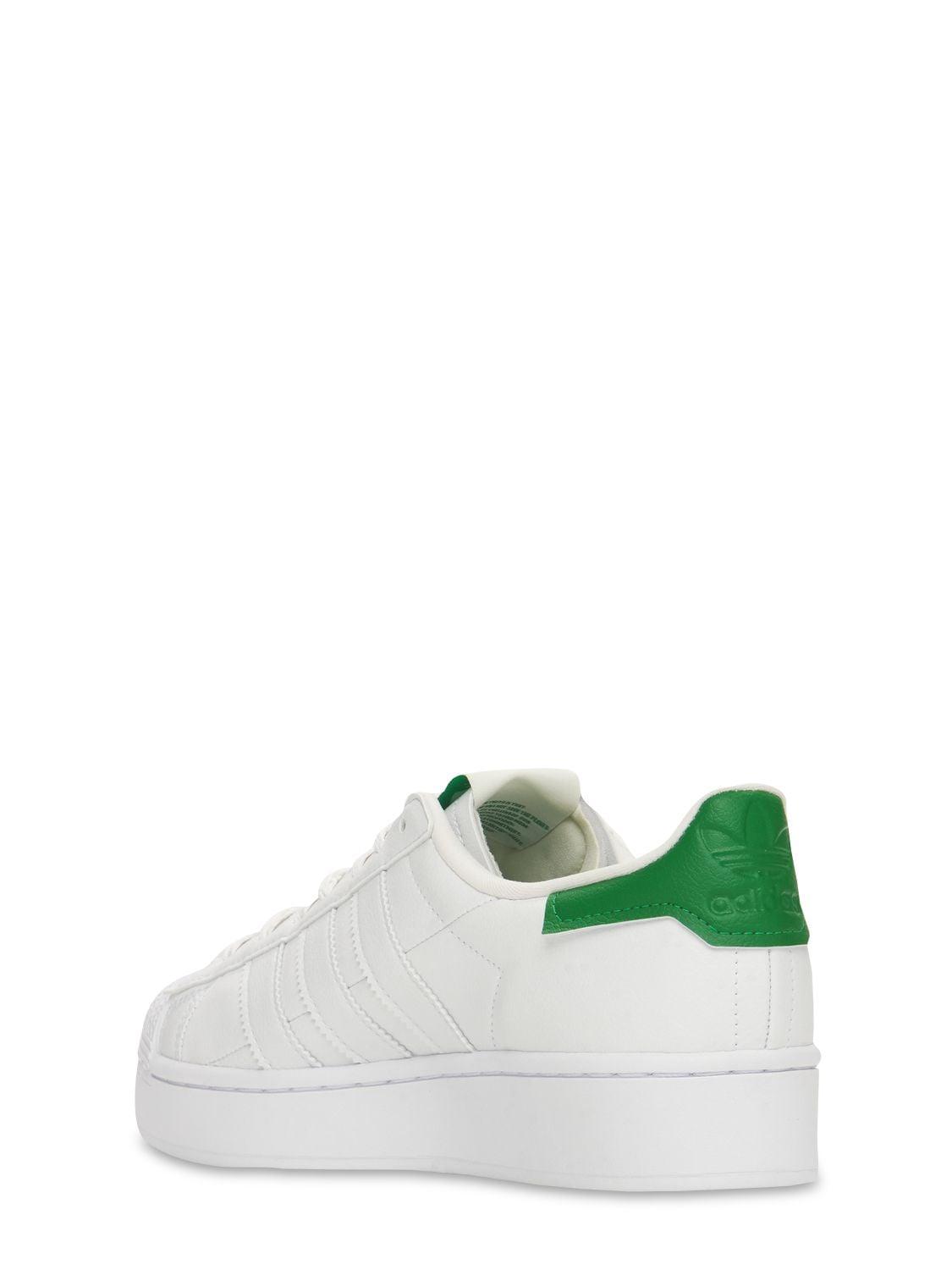 adidas Originals Primegreen Superstar Bold Sneakers in White | Lyst