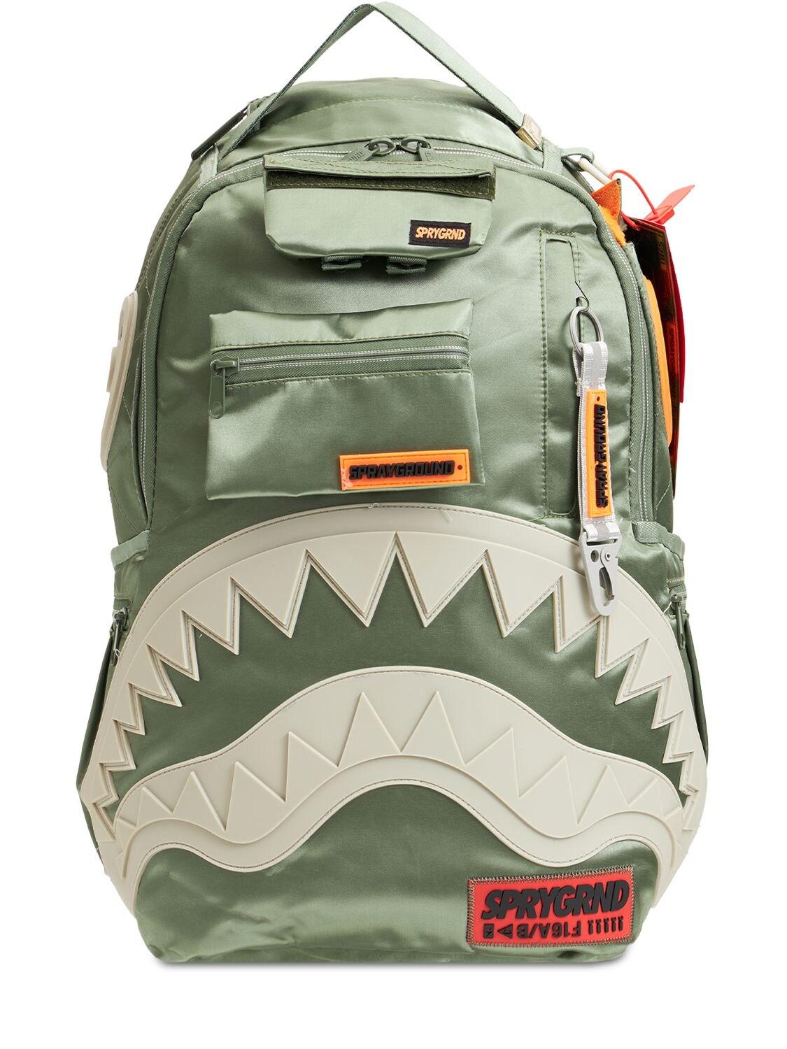 Sprayground Special Ops Paratrooper Dlx Backpack in Green for Men | Lyst