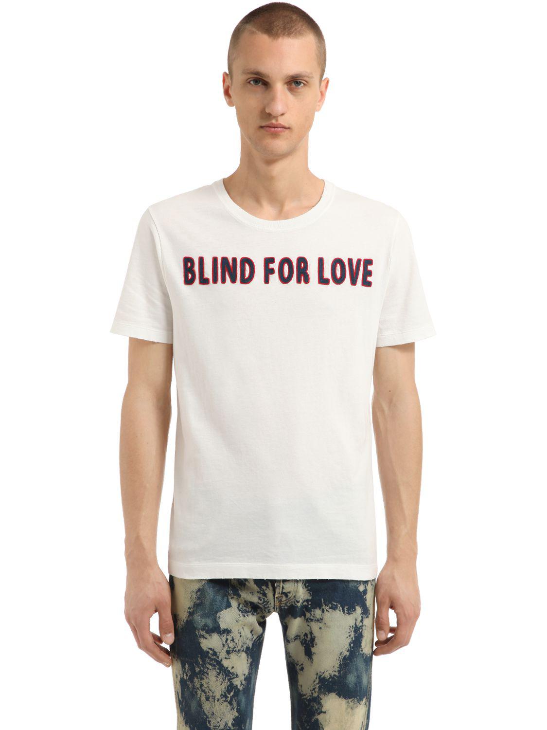 blind for love gucci t shirt