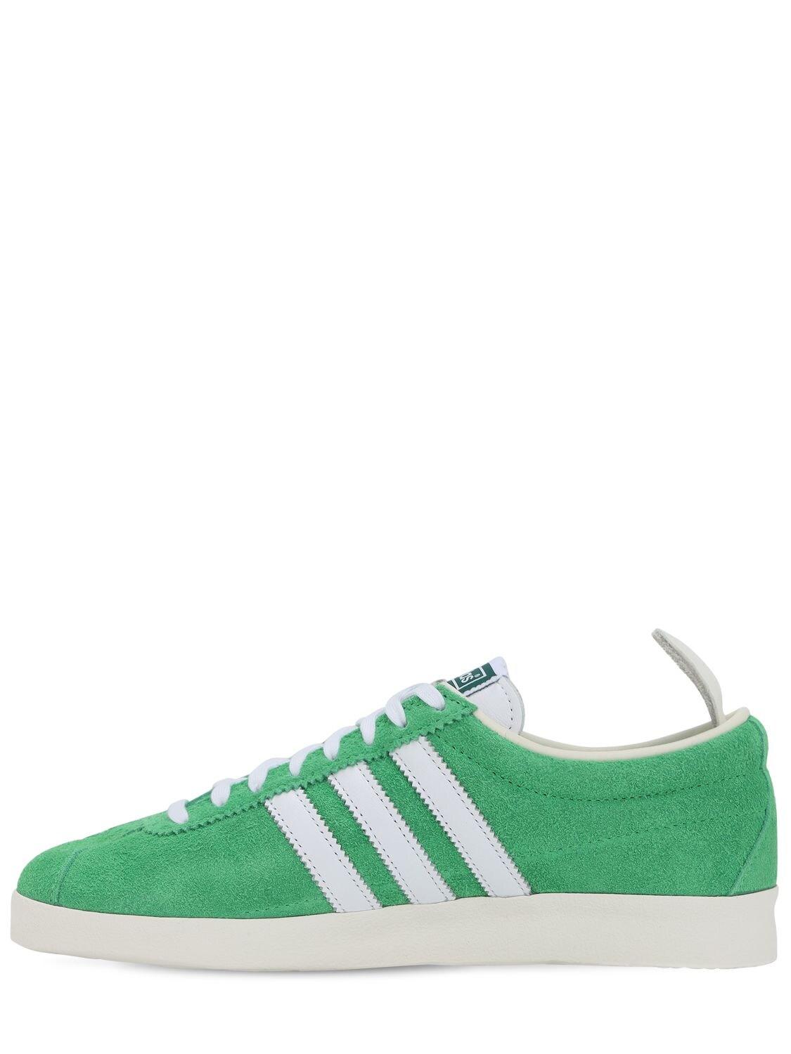 adidas Originals Gazelle Vintage Trainers in Green | Lyst