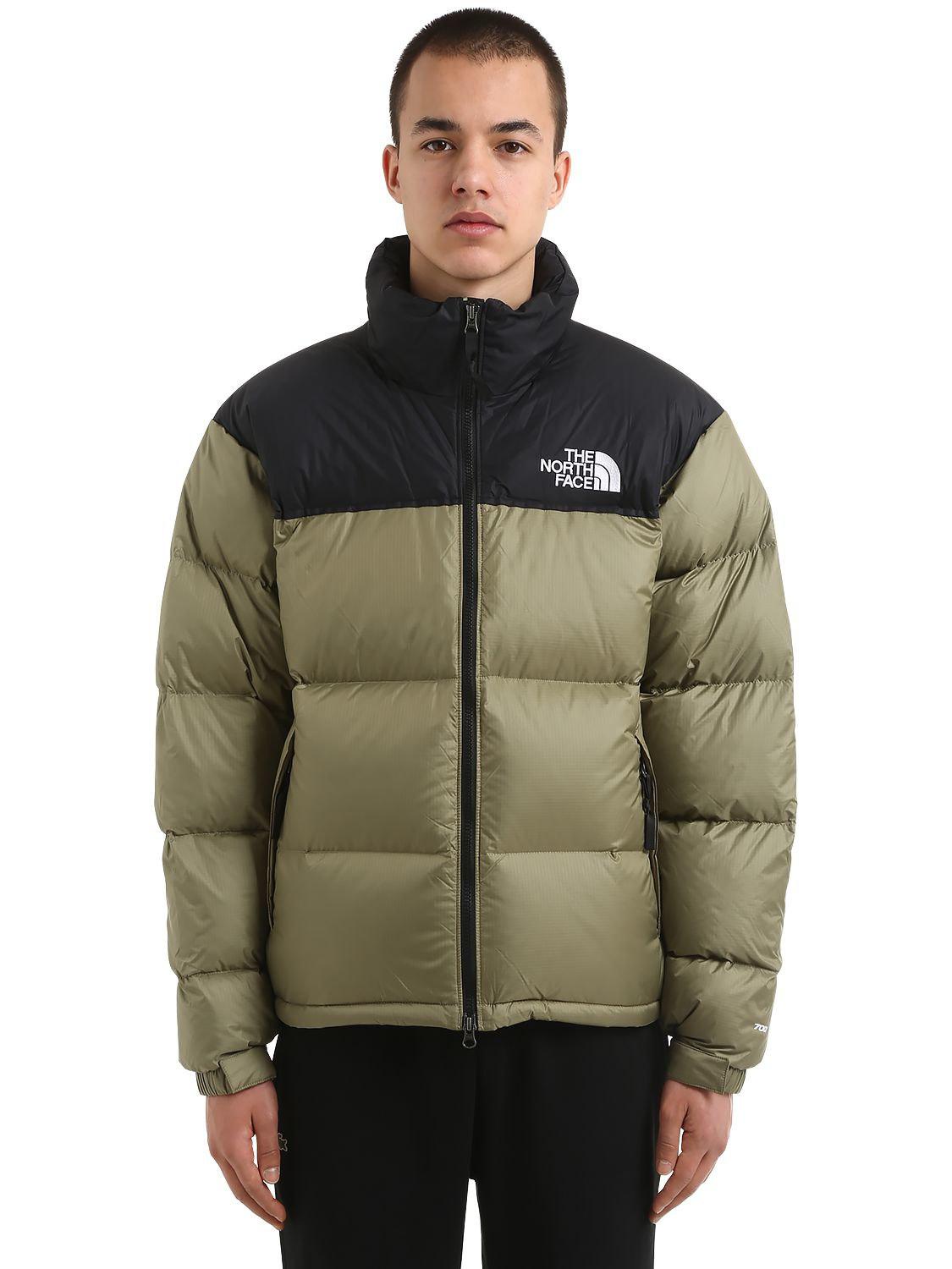 the north face nuptse olive