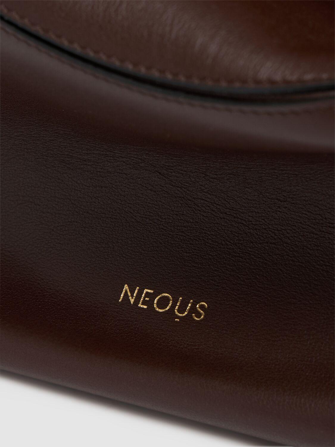 Neous Medium Pavo Leather Tote Bag in Brown | Lyst