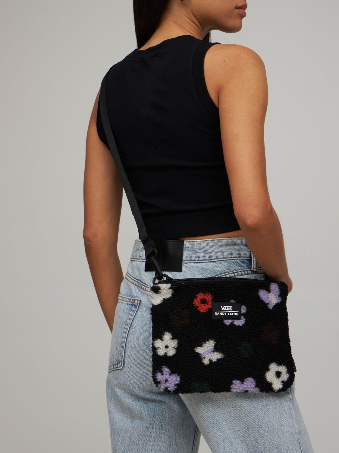 Vans Sandy Liang Sherpa Crossbody Bag in Black | Lyst UK Vans Sandy Liang Sherpa Crossbody Bag in Black | Lyst UK