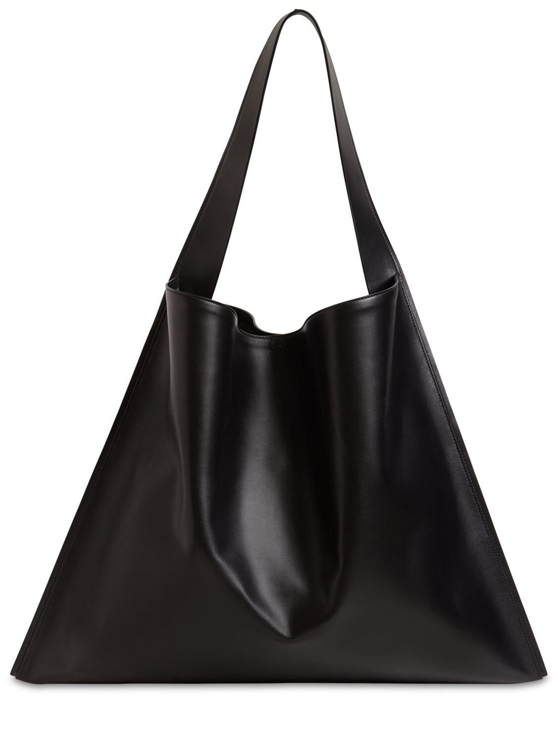 Jil Sander Oversized Tote Bag in Black | Lyst