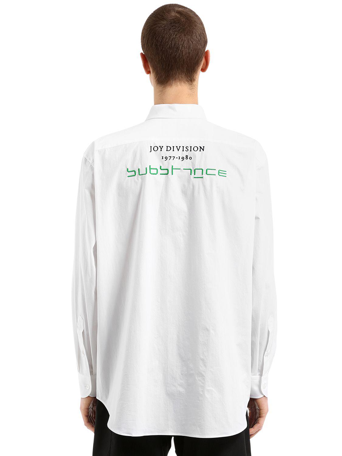 raf simons joy division sweatshirt