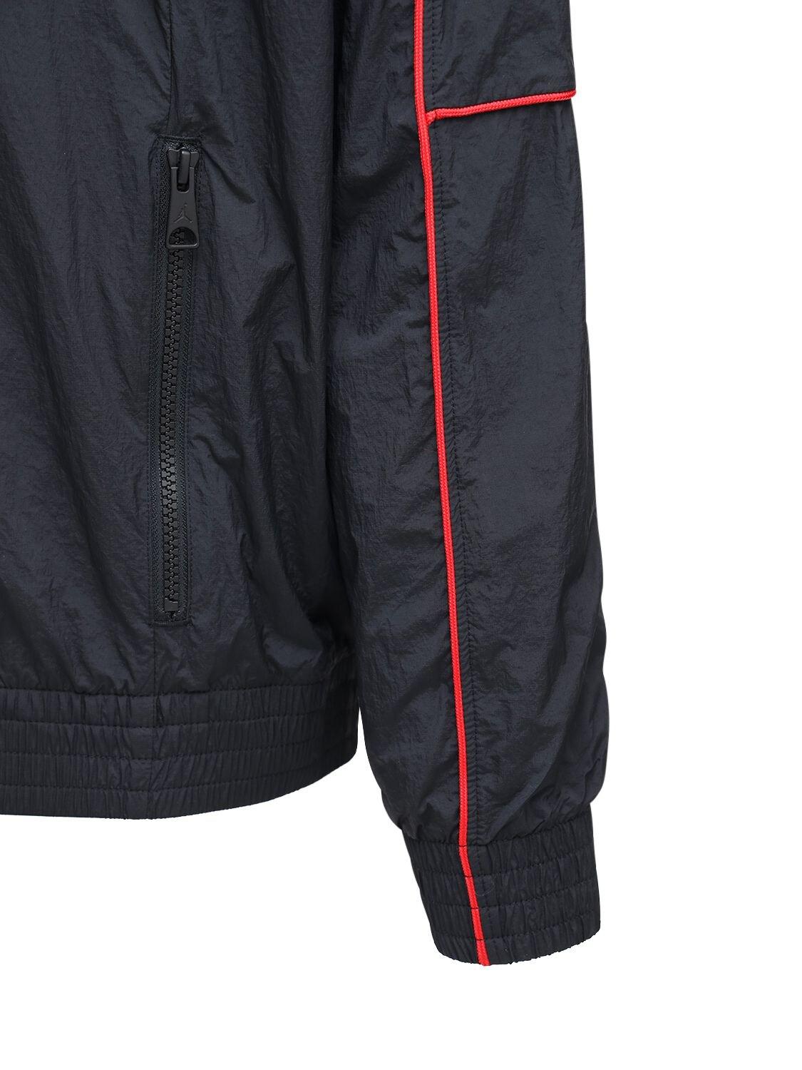 Nike Jordan Flight Warmup Jacket in Black for Men | Lyst