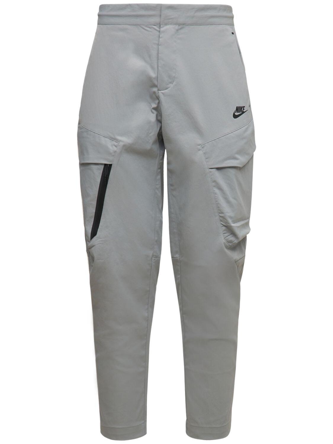 Nike Tech Essential Woven Utility Pants in Gray for Men | Lyst