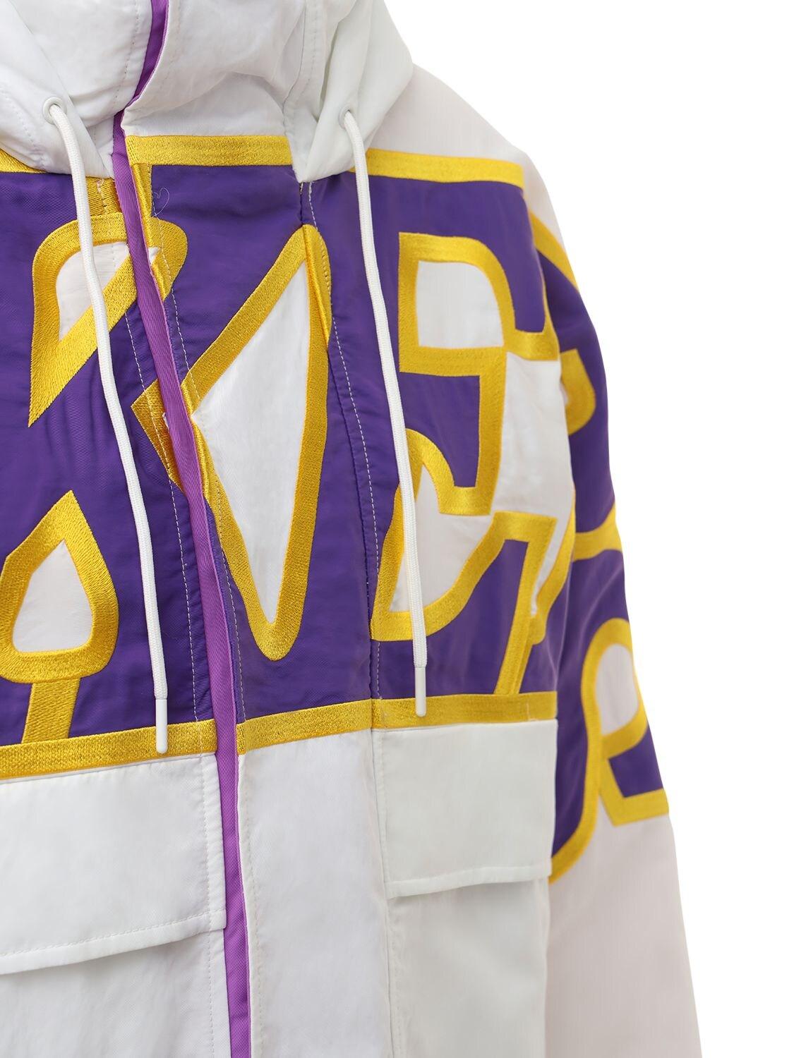 Chaqueta lakers Nrg Ir De Nylon Con Capucha Nike de color Blanco Lyst