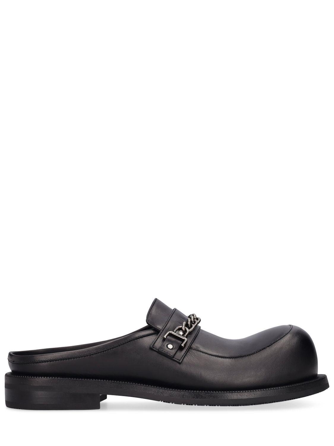 Martine Rose – Bulb Toe Chain Mule Black | Highsnobiety Shop