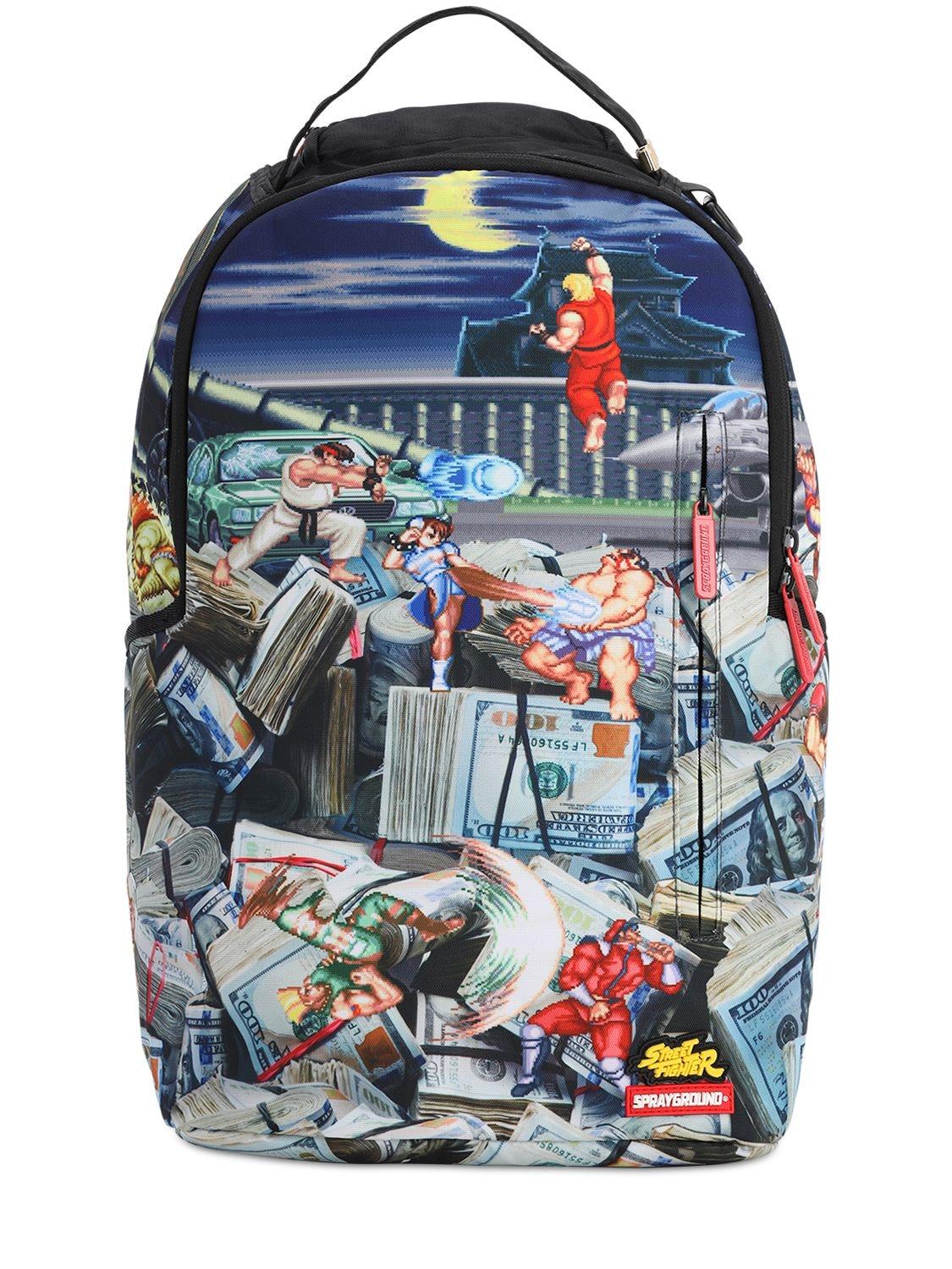Sprayground Street Fighter Backpack in 
