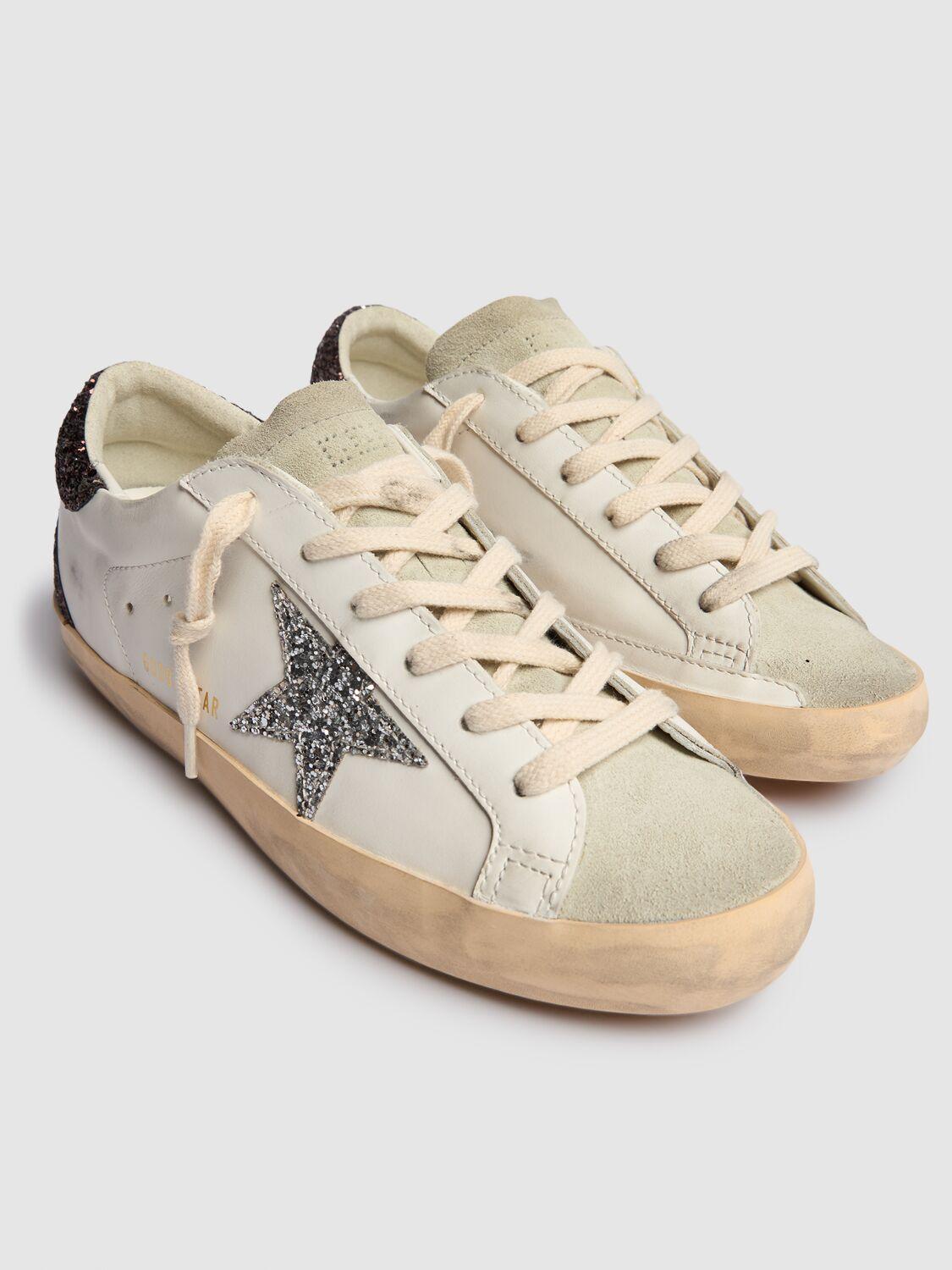 【Golden 】Deluxe Brand Super-Star Sneaker ホワイト Super Star Sneakers - Golden Goose Deluxe Brand - Leather