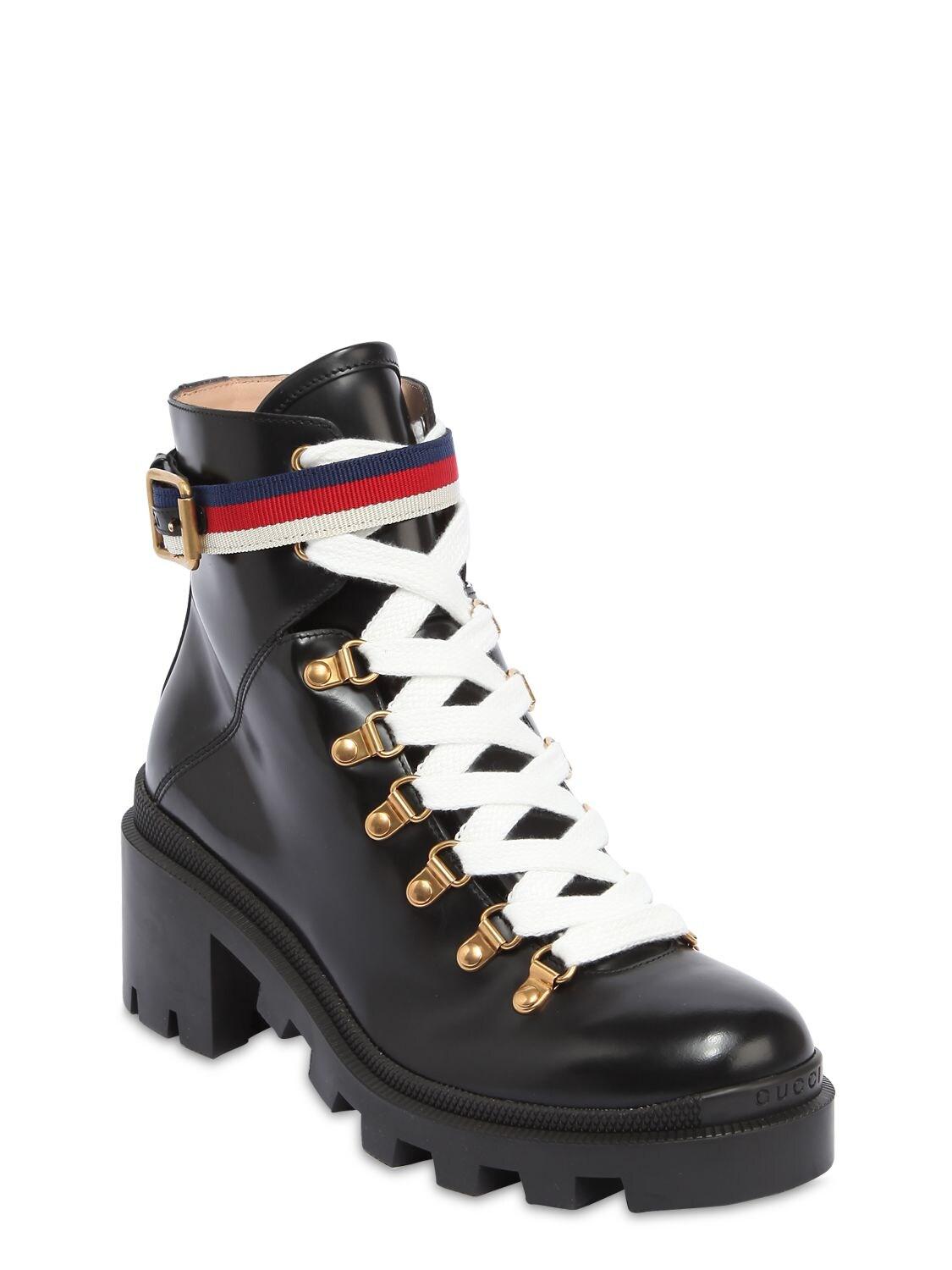 gucci sylvie web boots