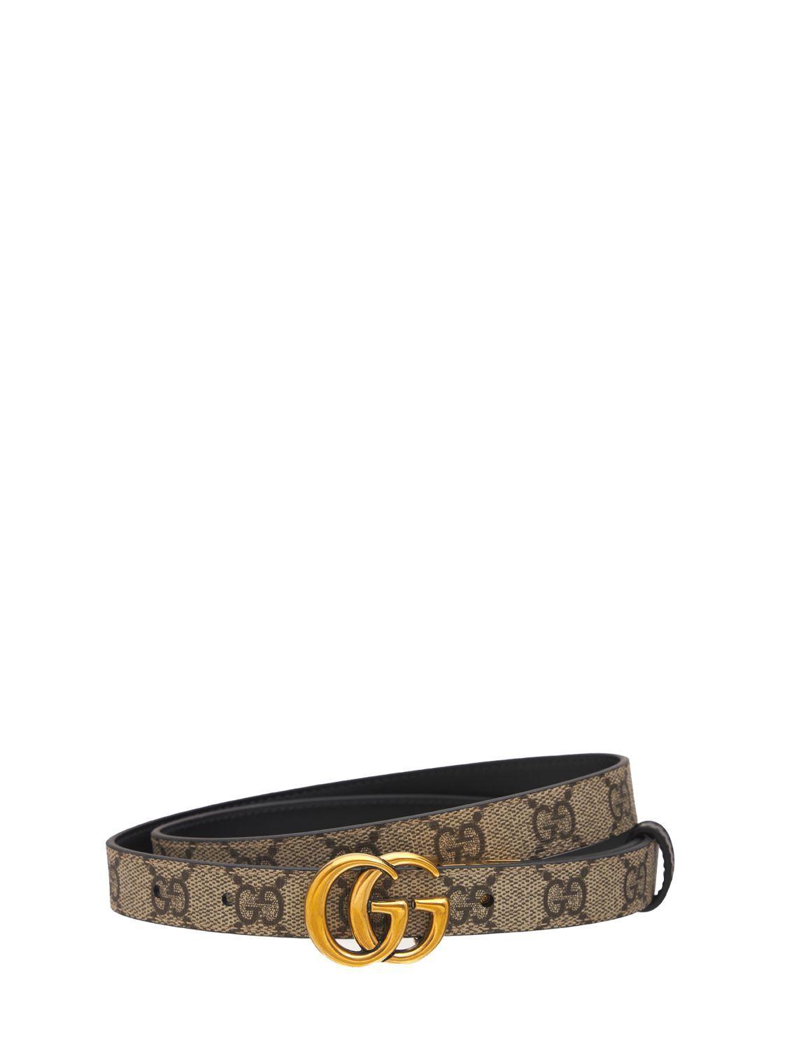 ベルト GUCCI EBONY AND BLACK LEATHER REVERSIBLE GG MARMONT BELT GG Marmont reversible belt in black/brown leather | GUCCI® CA