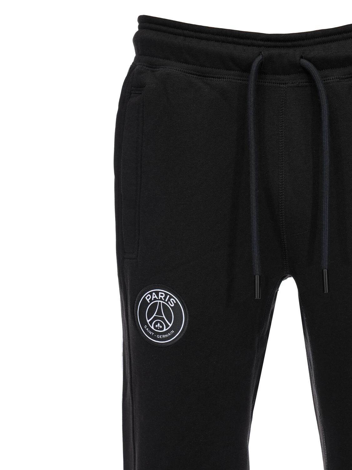 Nike Psg Cotton Blend Sweatpants in Black for Men - Lyst