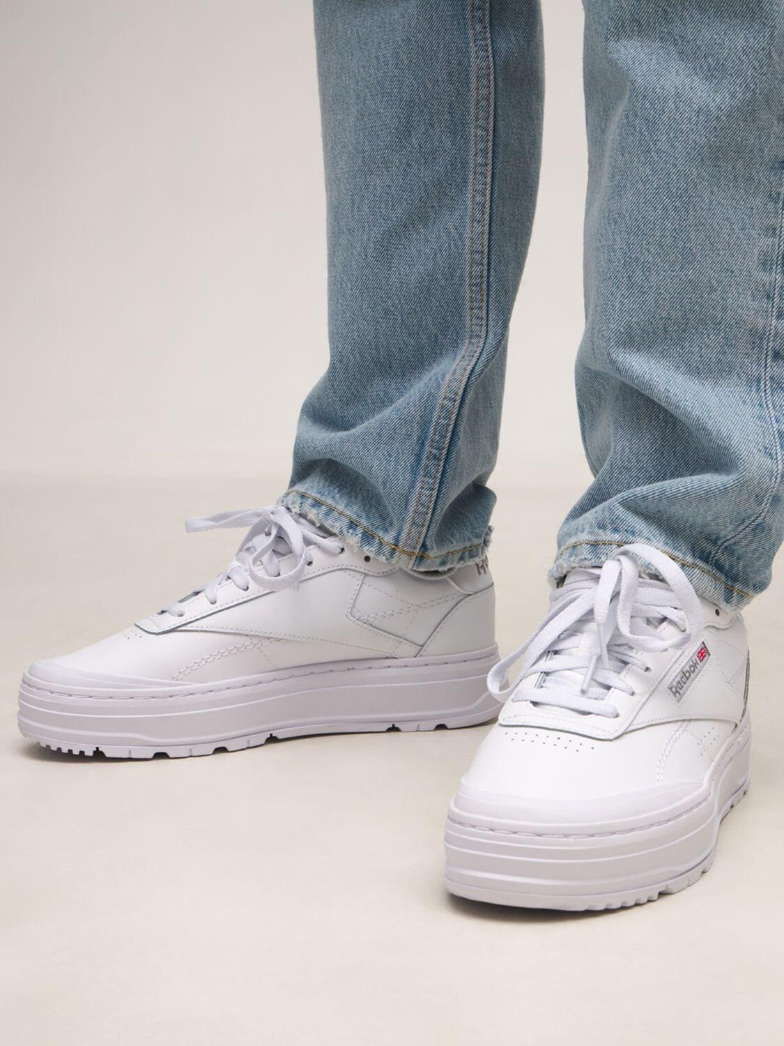 Reebok Club C Double Geo Sneakers in 