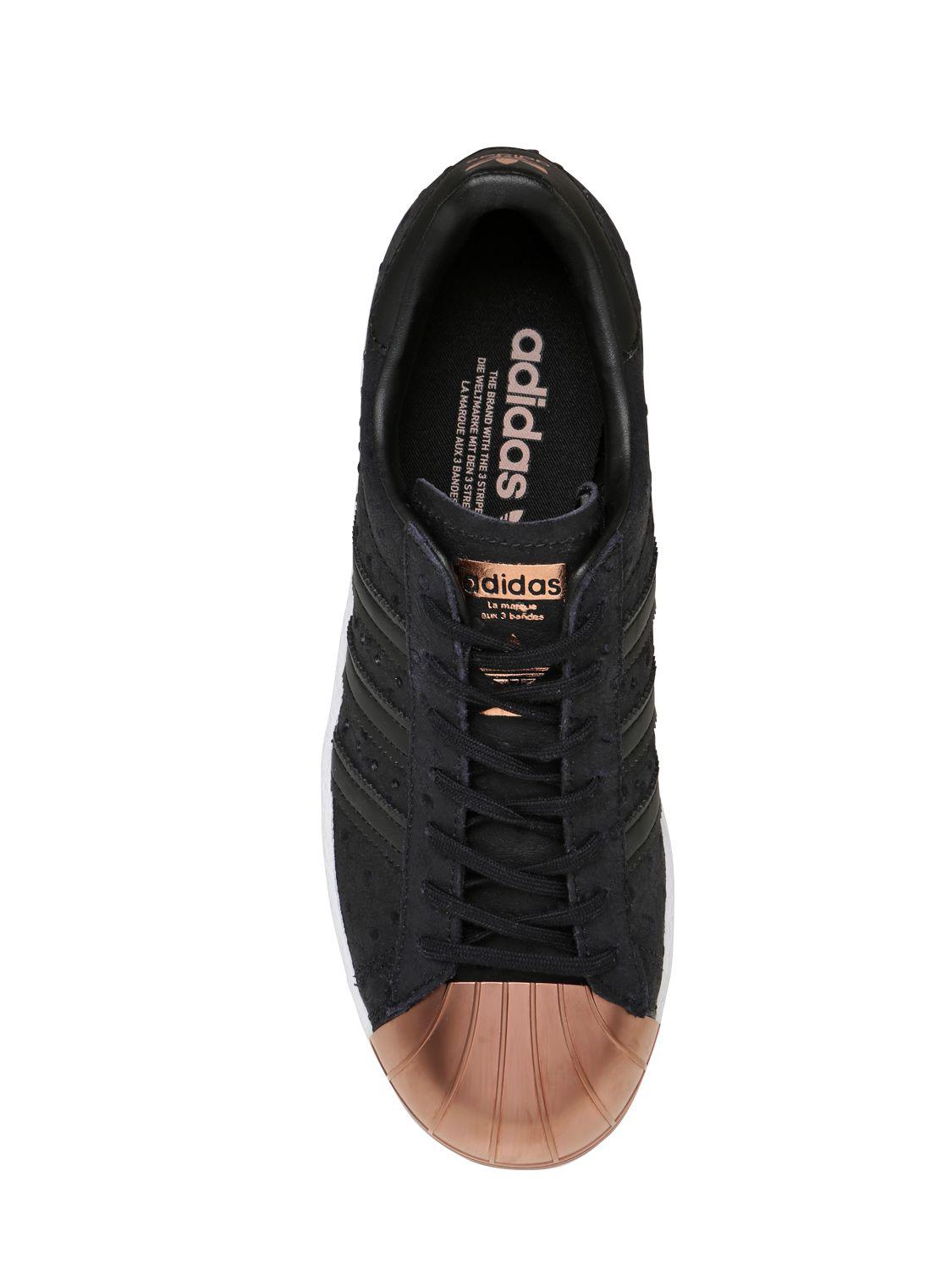 adidas superstar 80s suede black