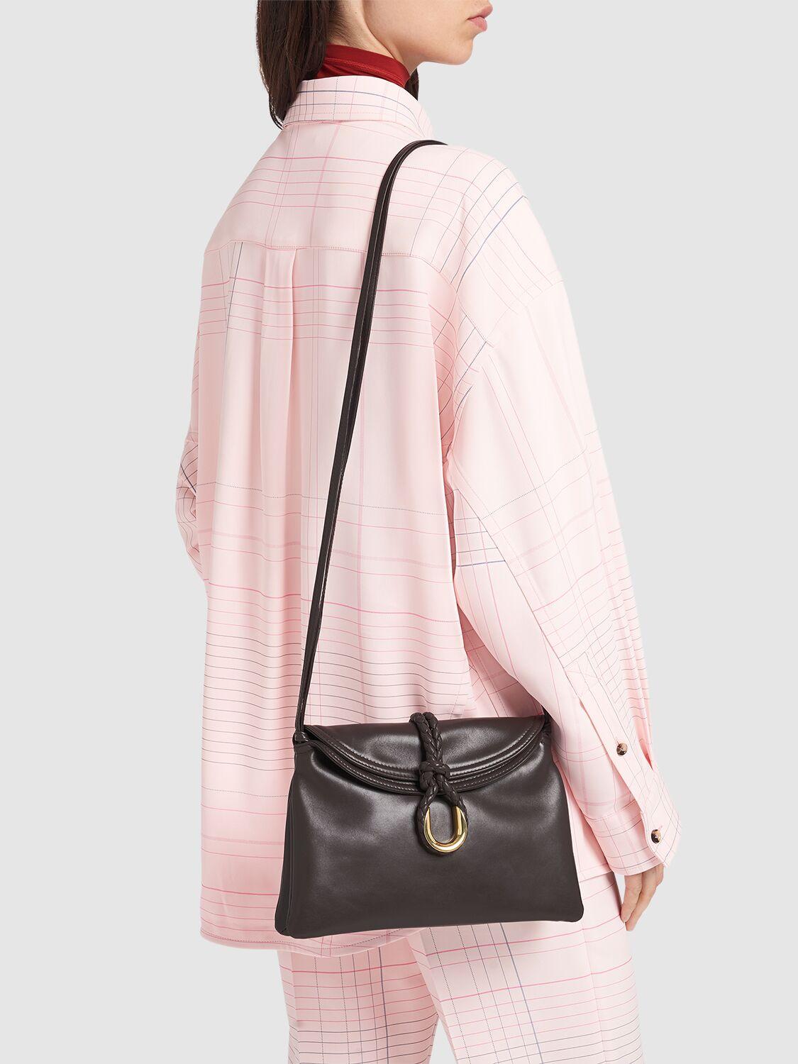 Bottega Veneta Small Liberta レザークロスボディバッグ