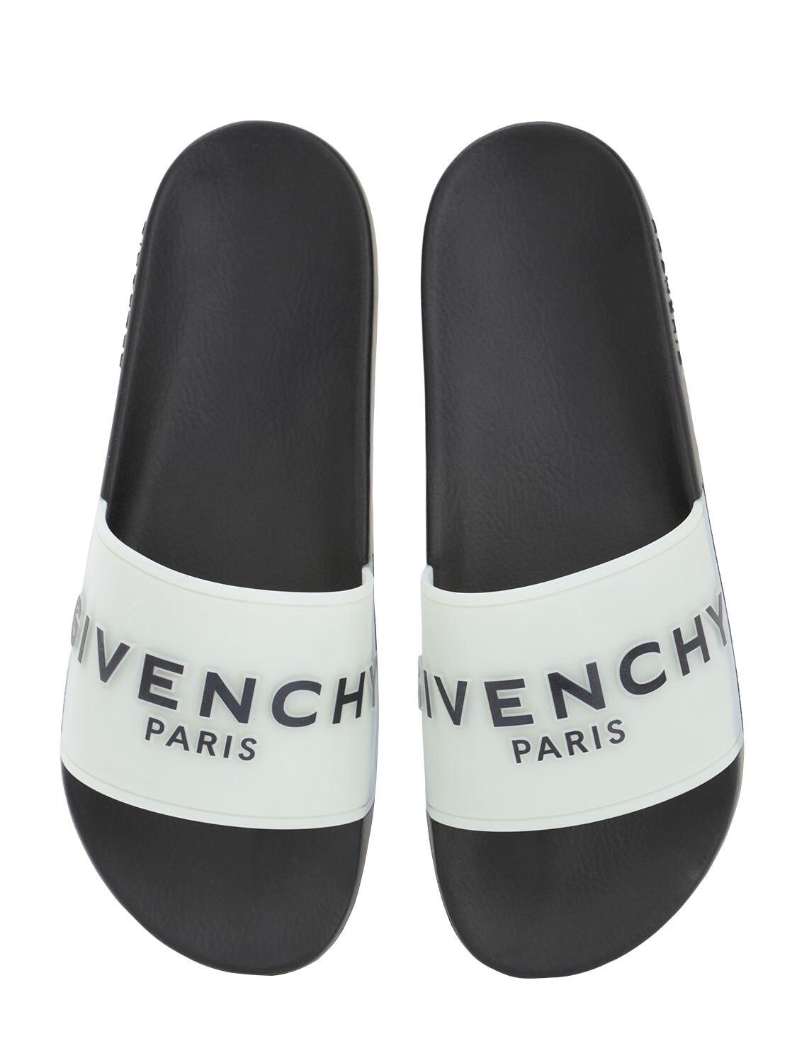 Givenchy Glow-in-the-dark Rubber Slide 