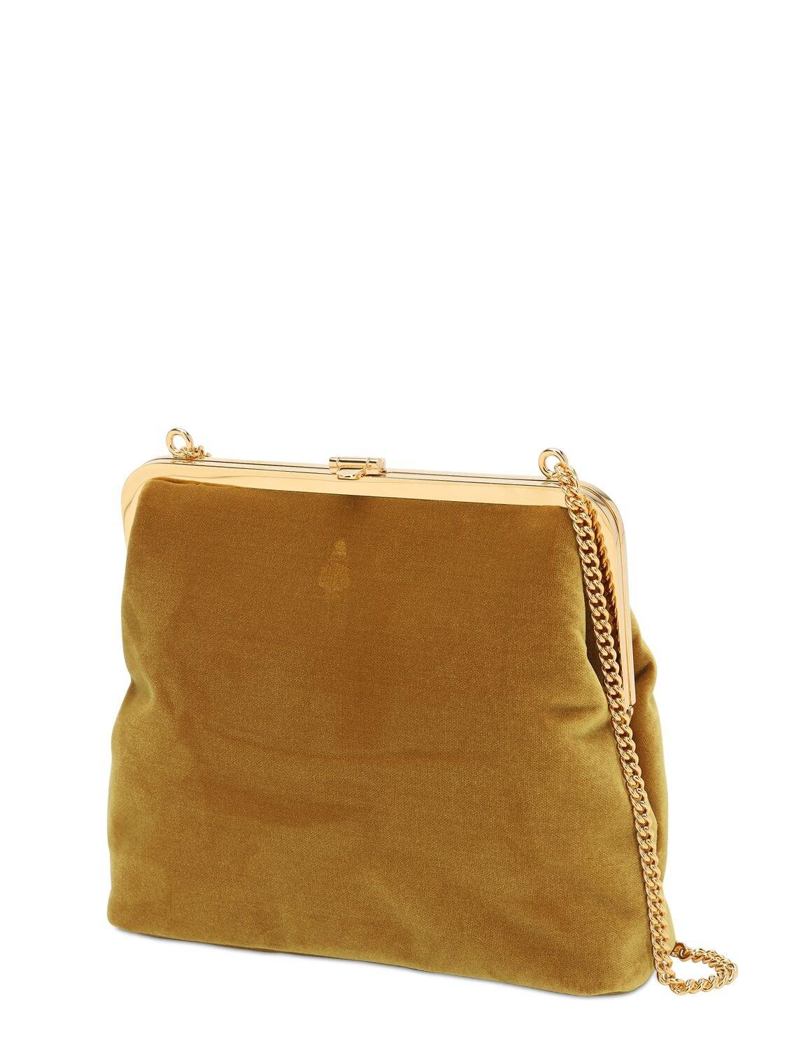 Mark Cross Susanna Shoulder Bag in Gold (Metallic) - Lyst