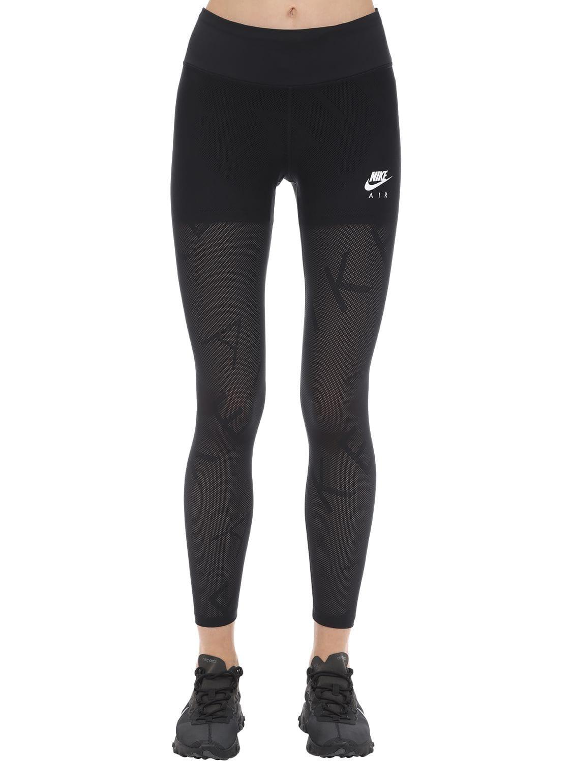 Legging En Mesh "Air 7/8" Nike en coloris Noir | Lyst