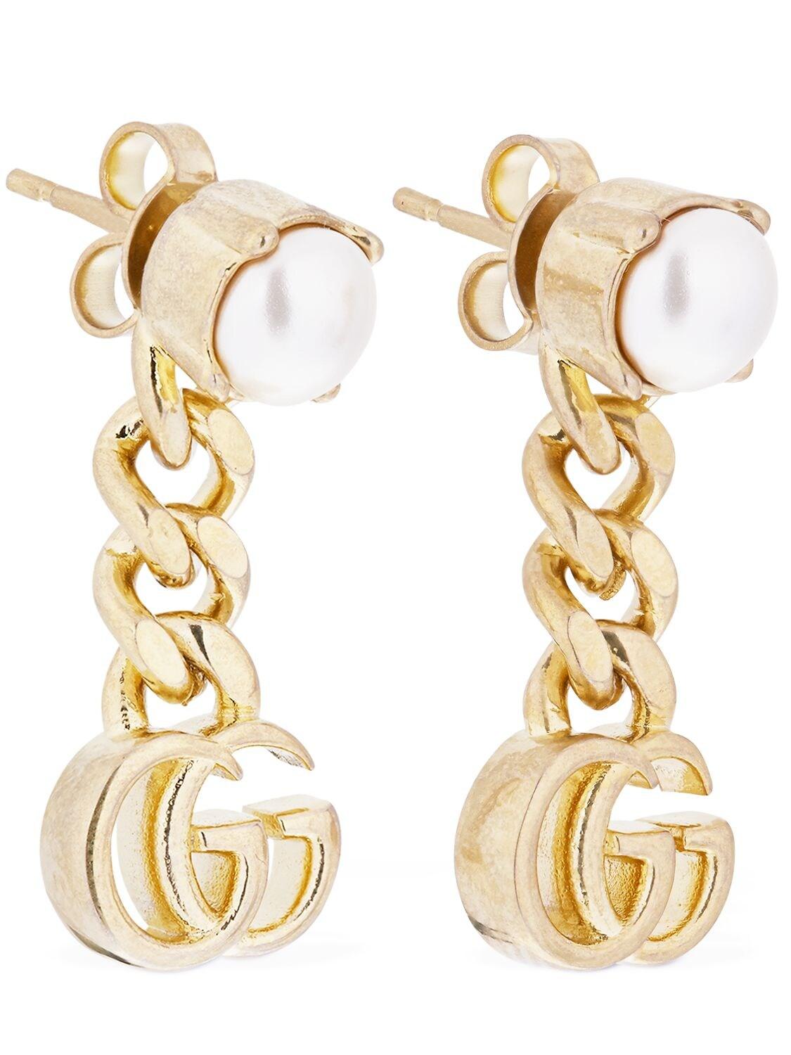 gucci chain earrings