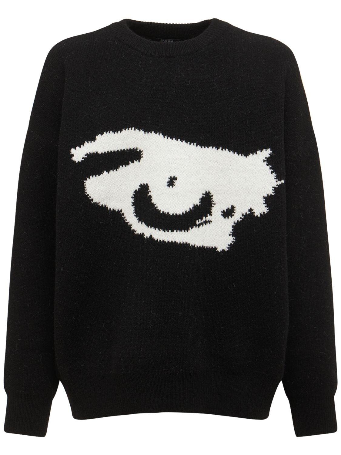 Black Ribcage Knit Jumper | Jaded Man – Jaded London