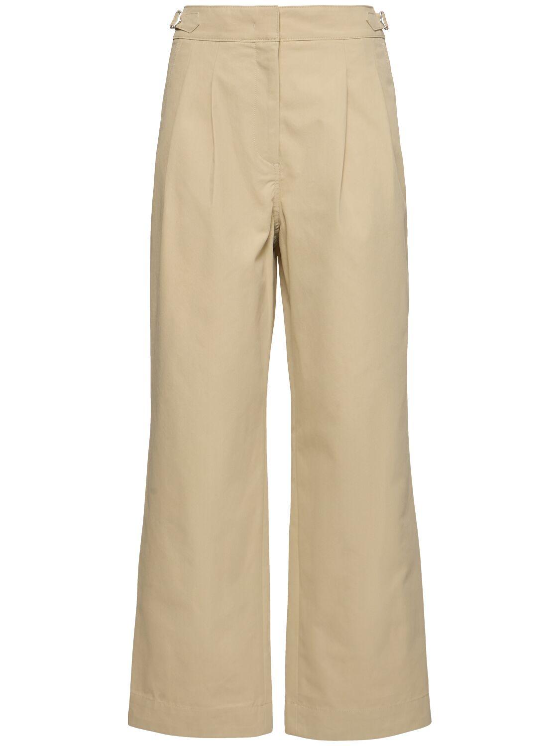 パンツ DUNST Women Straight Pants UDPA4A213I2BEIGE Beige Beige Semi Wide Jeans by Dunst on Sale