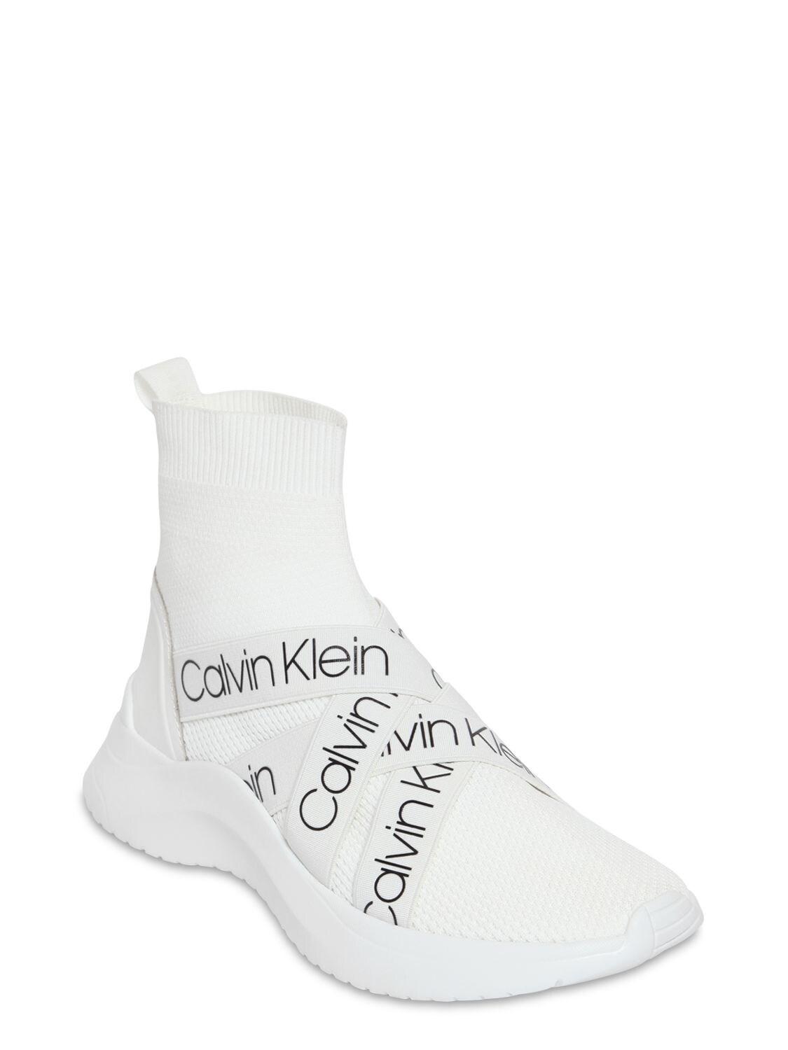 Sneakers Style Chaussettes En Maille \