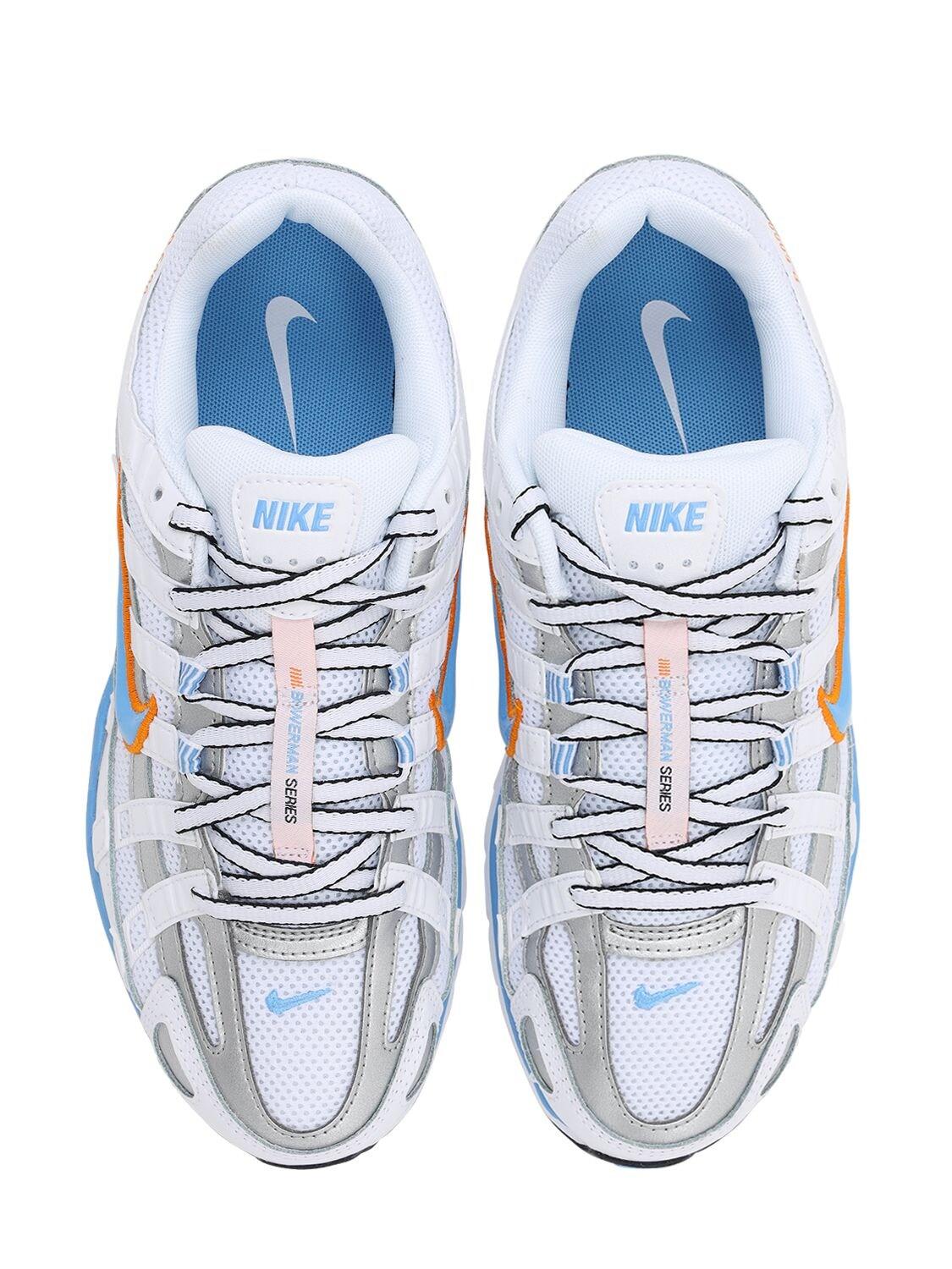 P-6000 - Baskets - et bleu métallisé Caoutchouc Nike en coloris Blanc | Lyst