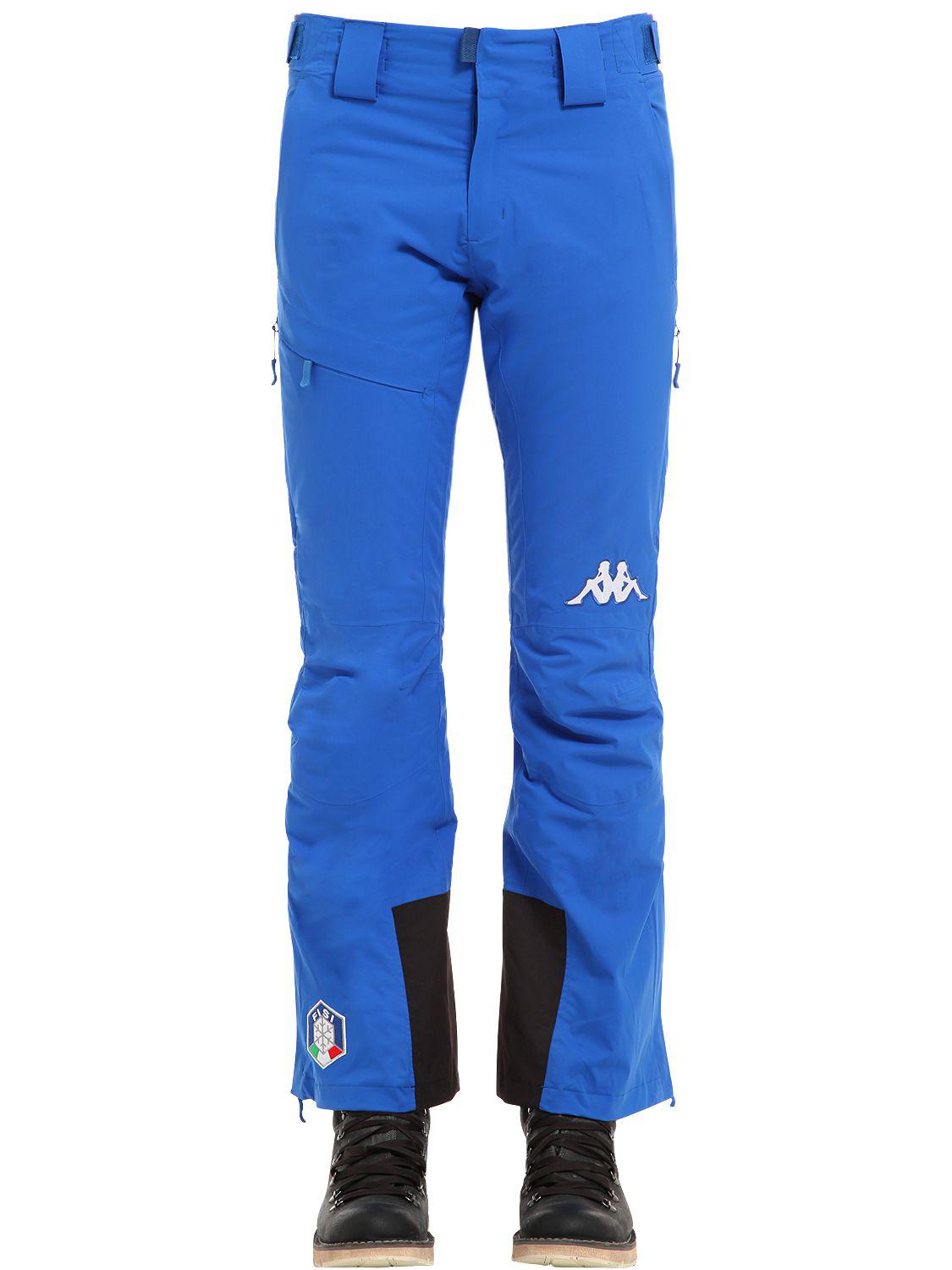 Kappa Fisi Italian Ski Team Pant in Blue for Men - Lyst