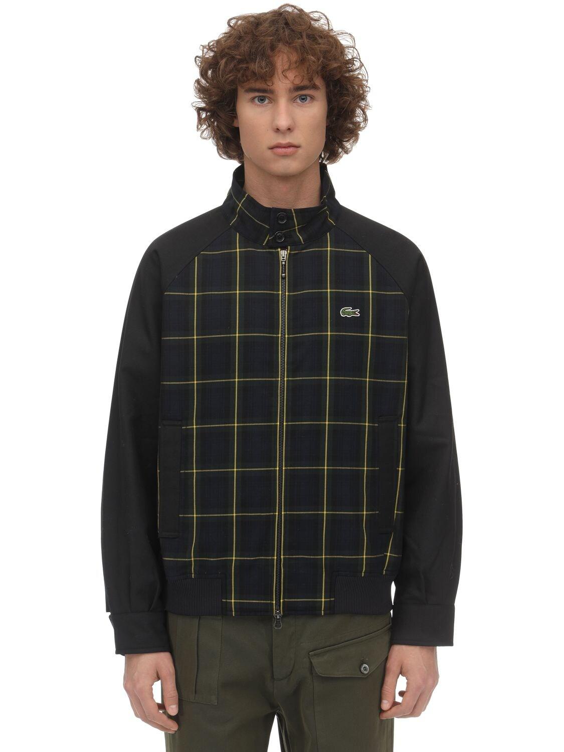 Veste lacoste a carreaux hot sale