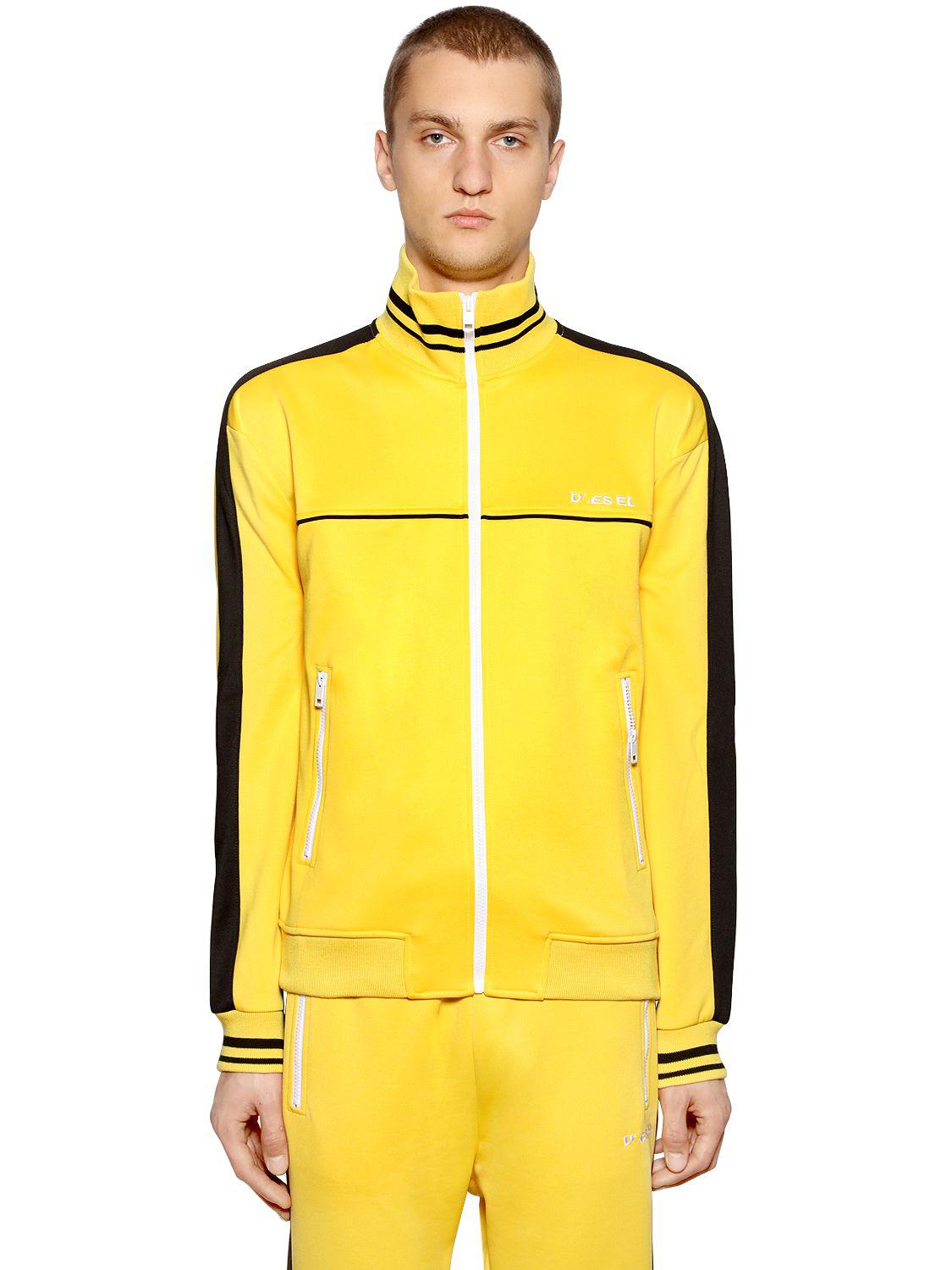 yellow diesel jacket