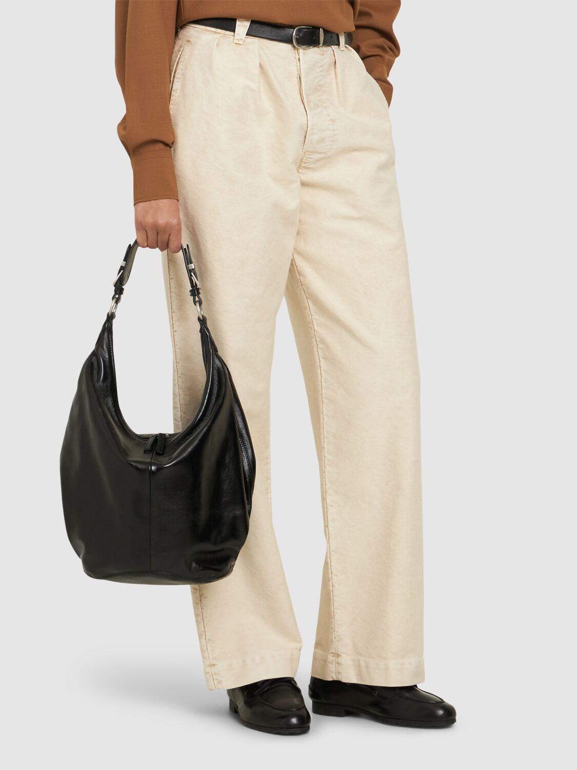 [MARGE SHERWOOD] PUMPKIN BAG ☆送料込☆ Marge Sherwood Large Pumpkin Leather Tote Bag in Black | Lyst