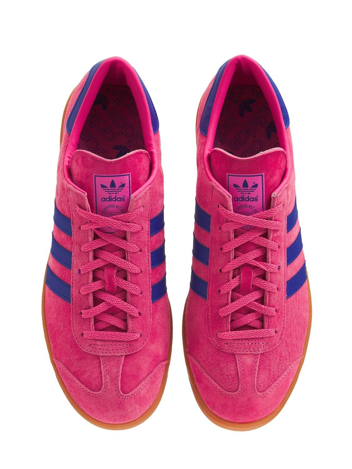 adidas Originals Hamburg Sneakers in Pink for Men | Lyst