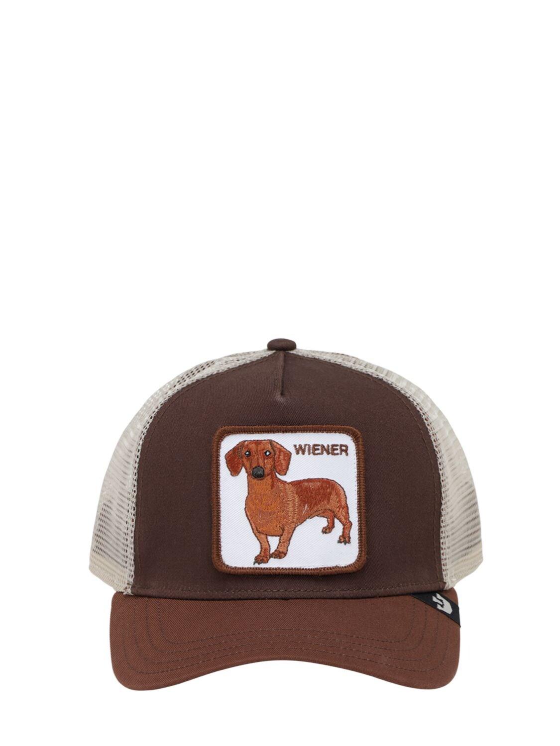 Goorin Bros Wiener Dog Patch Trucker Hat in Brown for Men | Lyst