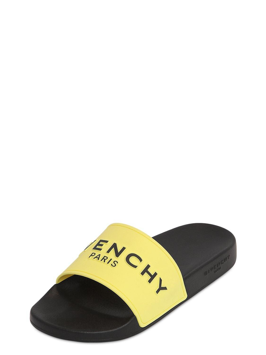 givenchy slides yellow