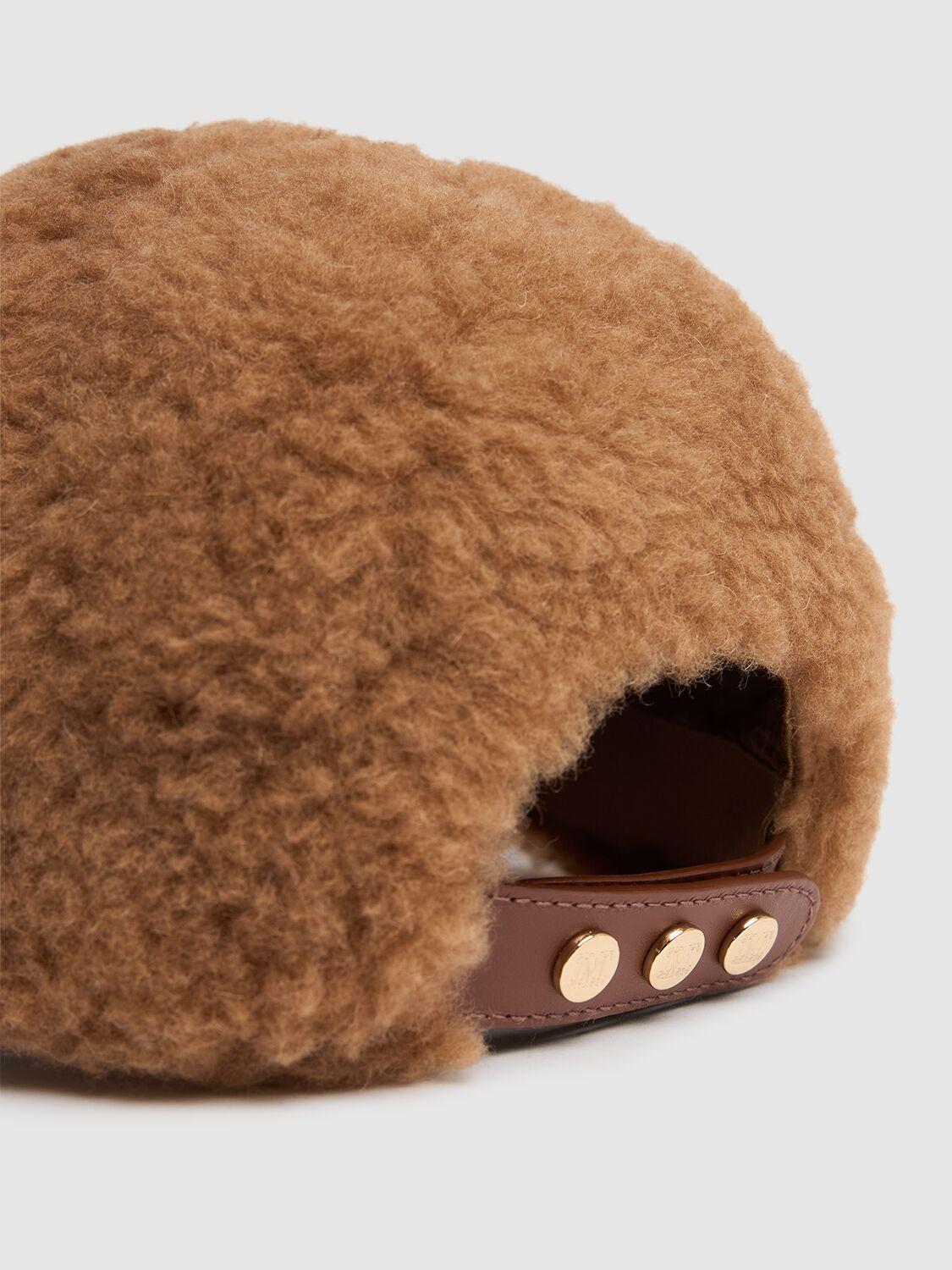 値下げ交渉可！ MaxMara テディ キャップ 57cm 楽天市場】MAX MARA マックスマーラー GIMMY TEDDY BASEBALL CAP