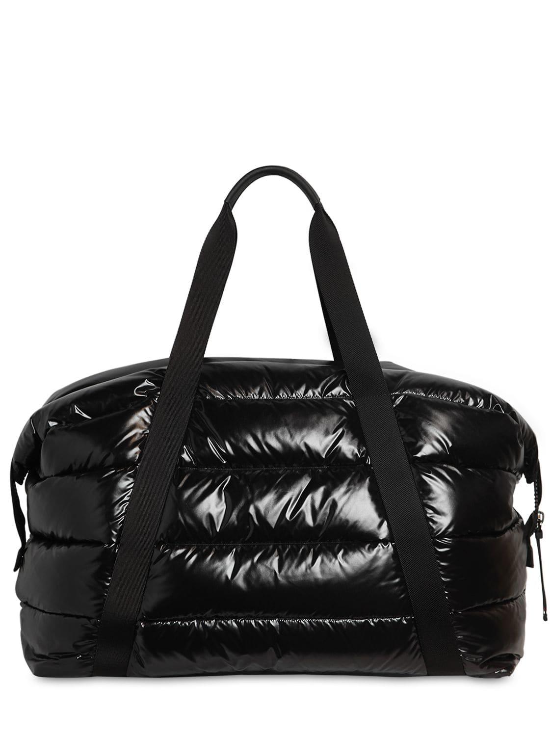 Moncler Mayenne Duffle Bag in Black for Men - Lyst